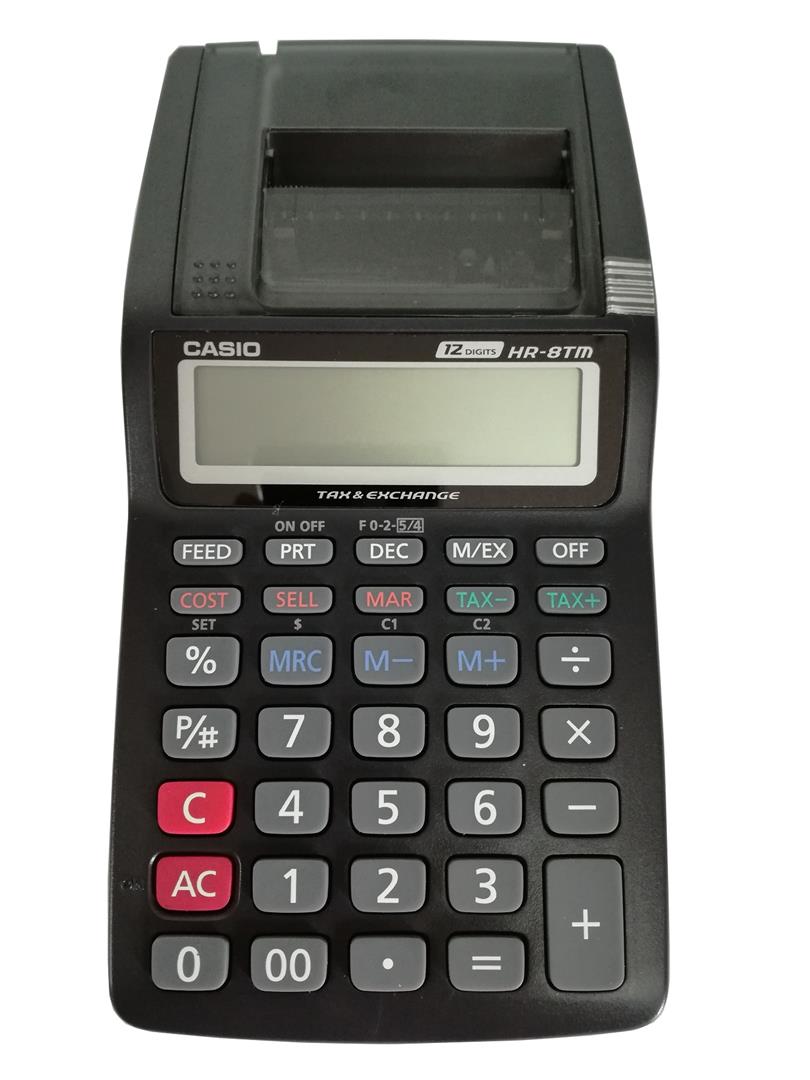 Casio HR8TMBK Printing Cal (end 12/3/2017 1115 AM MYT )