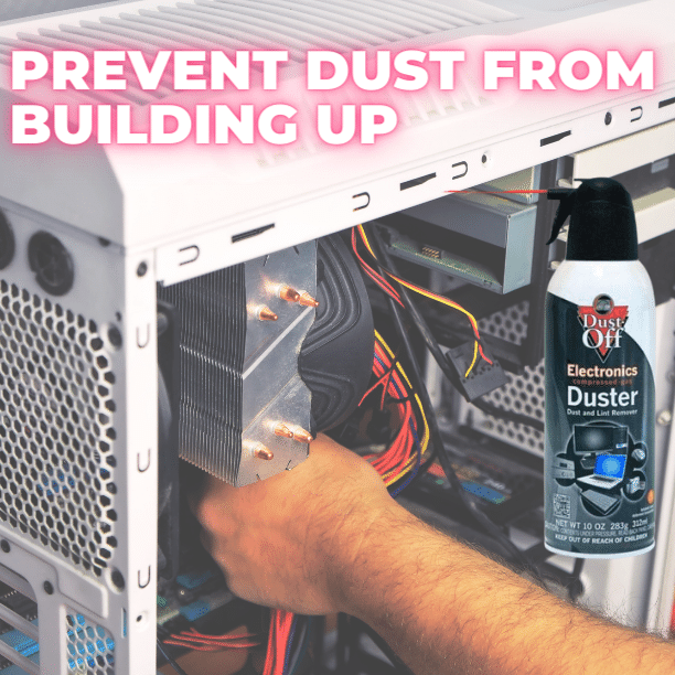 How to Prevent Dust from Building Up in Your Computer in the First