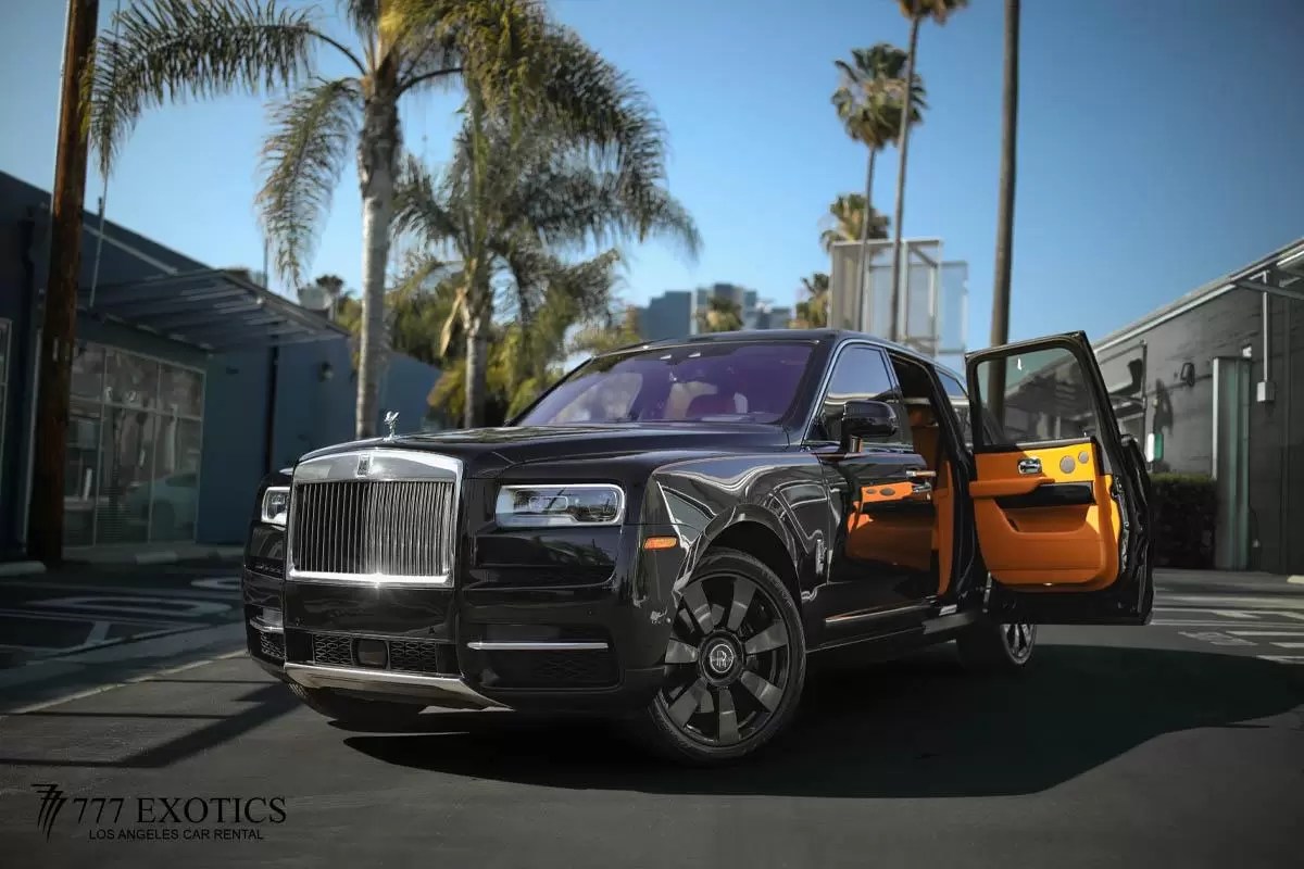 Opulence OnBoard the Rolls Royce Cullinan SUV in Los Angeles 777