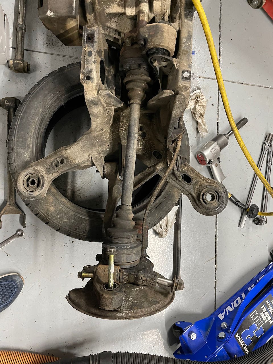 MultiLink Rear Suspension Restoration Concept 780 Project