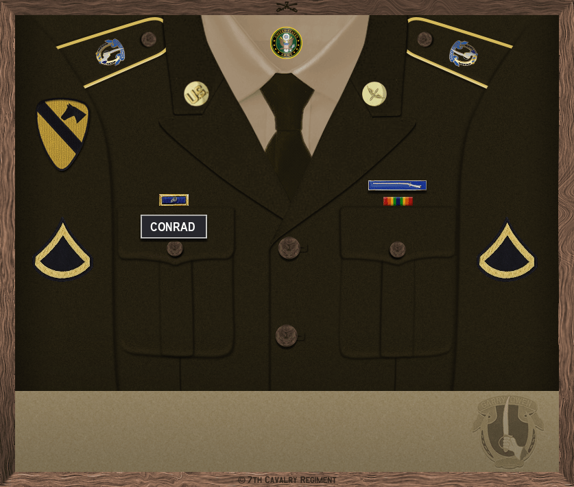 Specialist Conrad.C 7th Cavalry Gaming