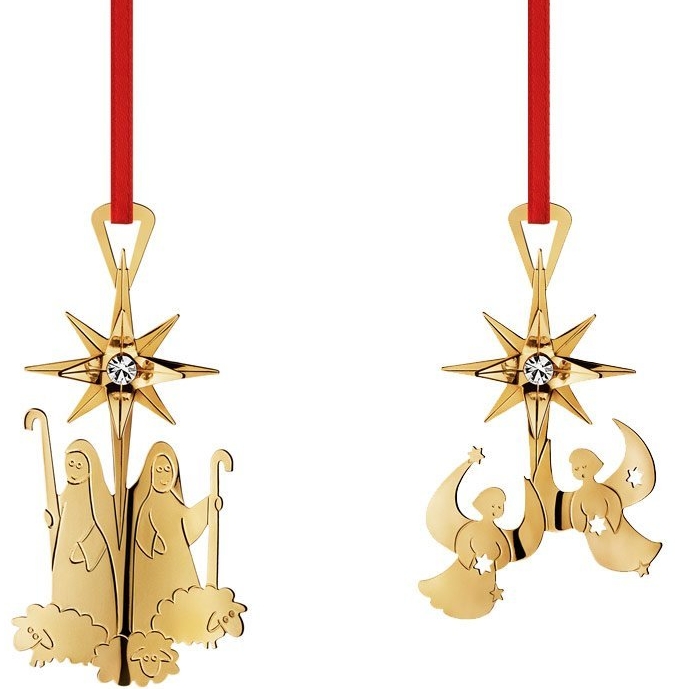 Jensen Golden Christmas Ornaments 2012 Christmas