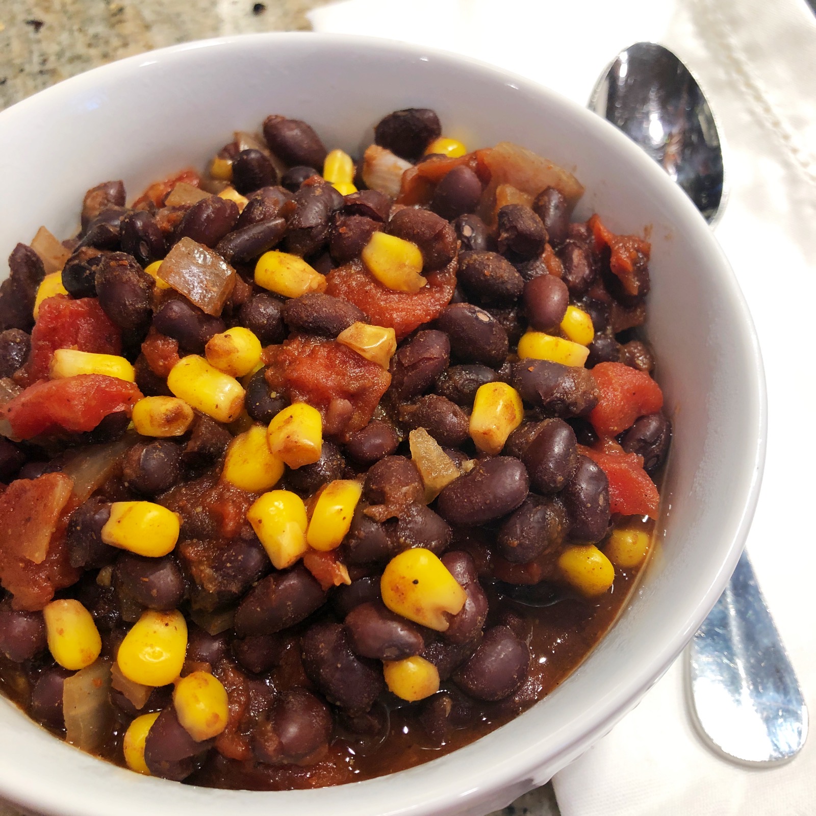 Black Bean and Corn Chili 7Core Wellness