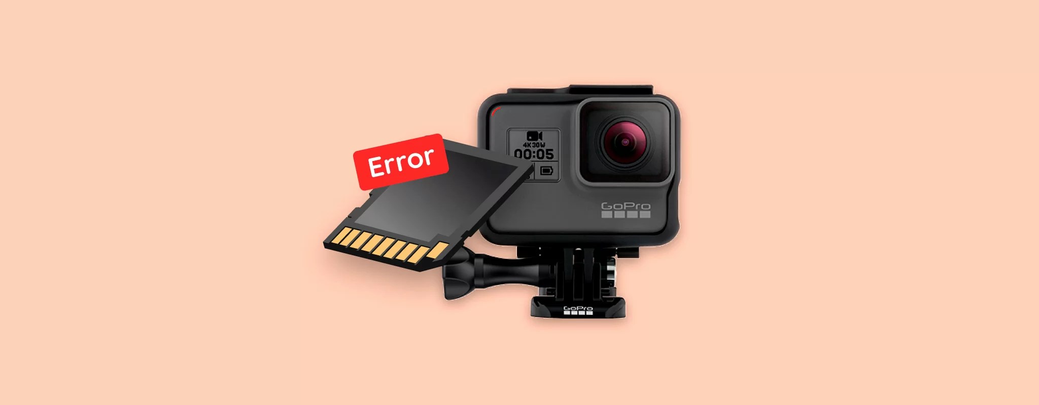 How to Fix a GoPro SD Card Error and Get Your Data from It