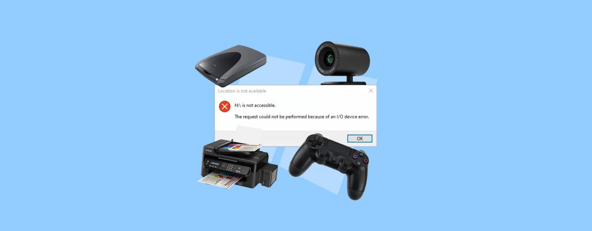 How to Fix an I/O Device Error on Windows and Recover Data