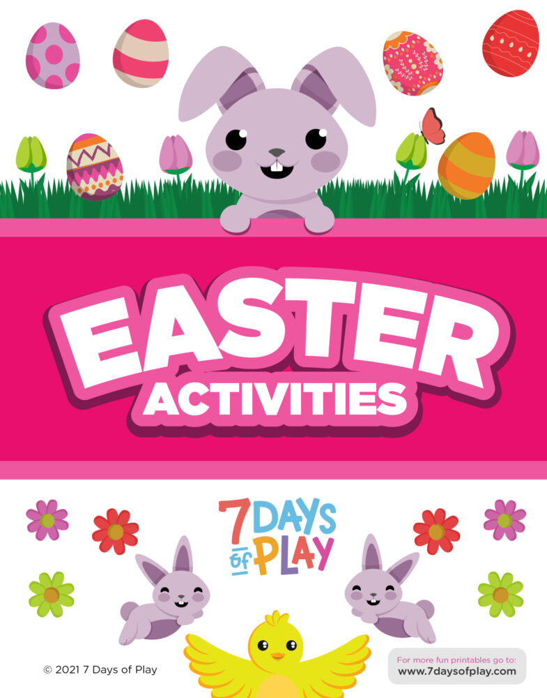 +20 Easter and Spring Themed Activities 7 Days of Play
