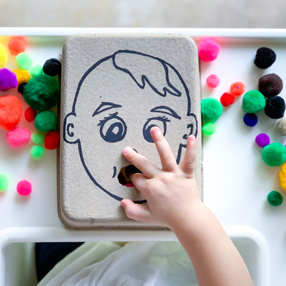 Hand and Eye Coordination Easy Feed the Baby Game 7 Days of Play