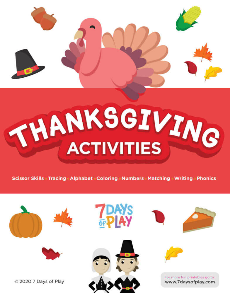 15+ Thanksgiving Activities 7 Days of Play