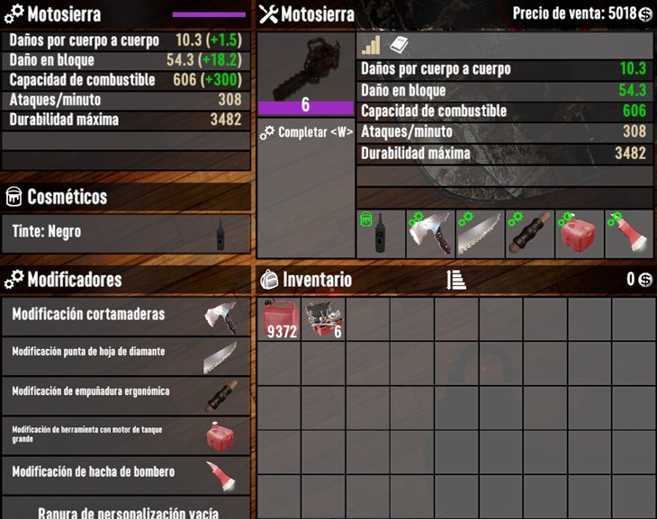 Add ax MODS on ChainSaw 7 Days to Die Mods