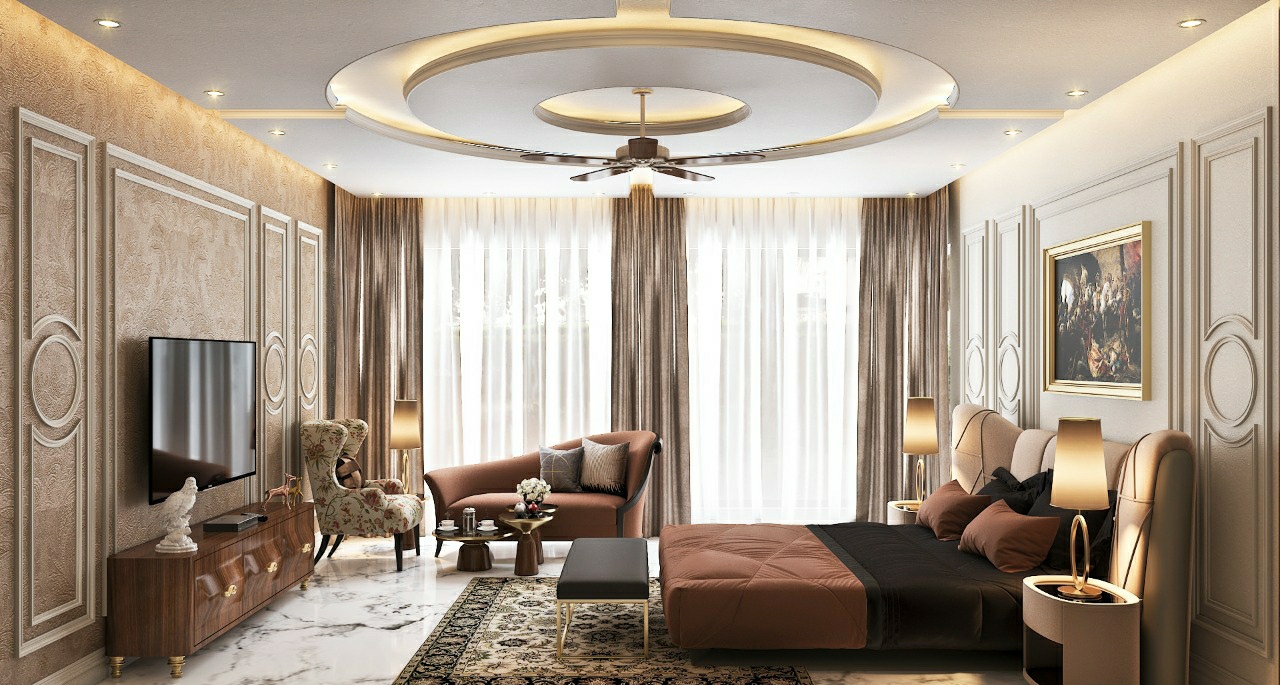 CLASSIC BEDROOM INTERIOR DESIGN 7DPlans