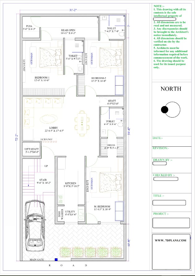 WEST FACING HOUSE PLAN Archives 7DPlans