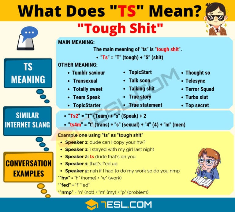 "TS" Meaning, Origin and Examples • 7ESL