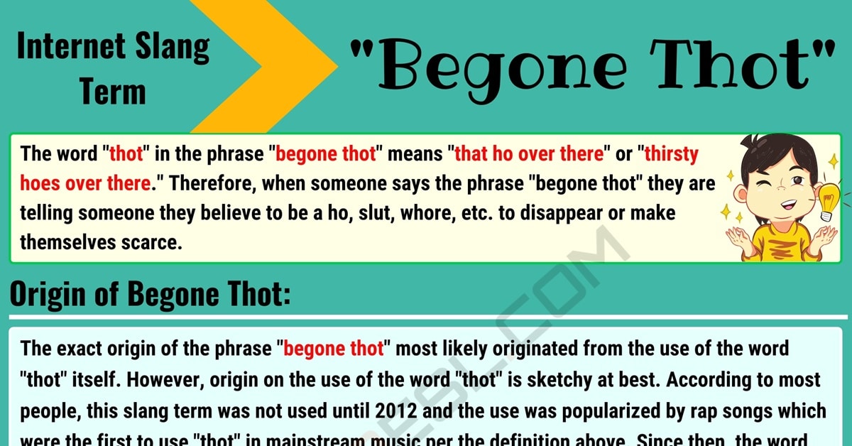 Begone Thot Meaning How to Use the Trending Slang Term