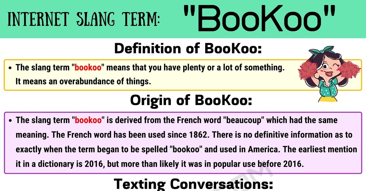 BooKoo Meaning How Do You Define the Useful Slang Term ‘BooKoo’? • 7ESL