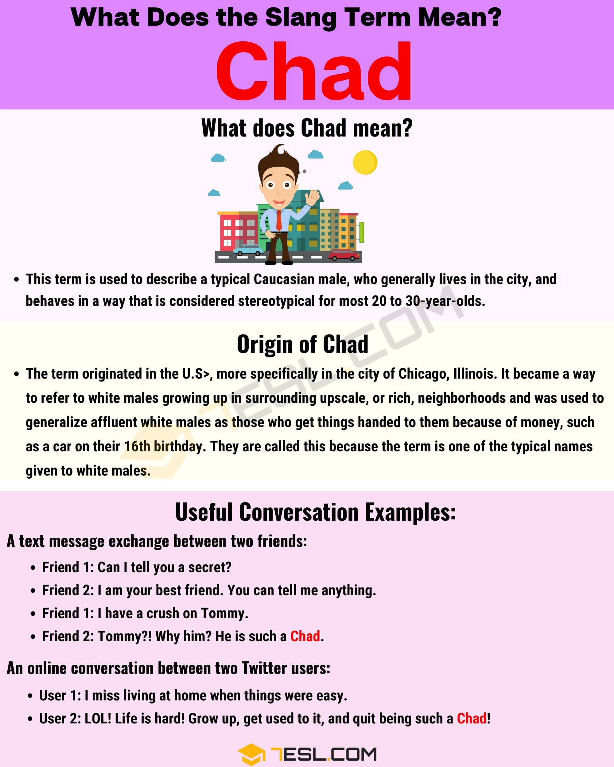 &quot,Chad&quot, Meaning Do You Actually Know What This Term Means? • 7ESL