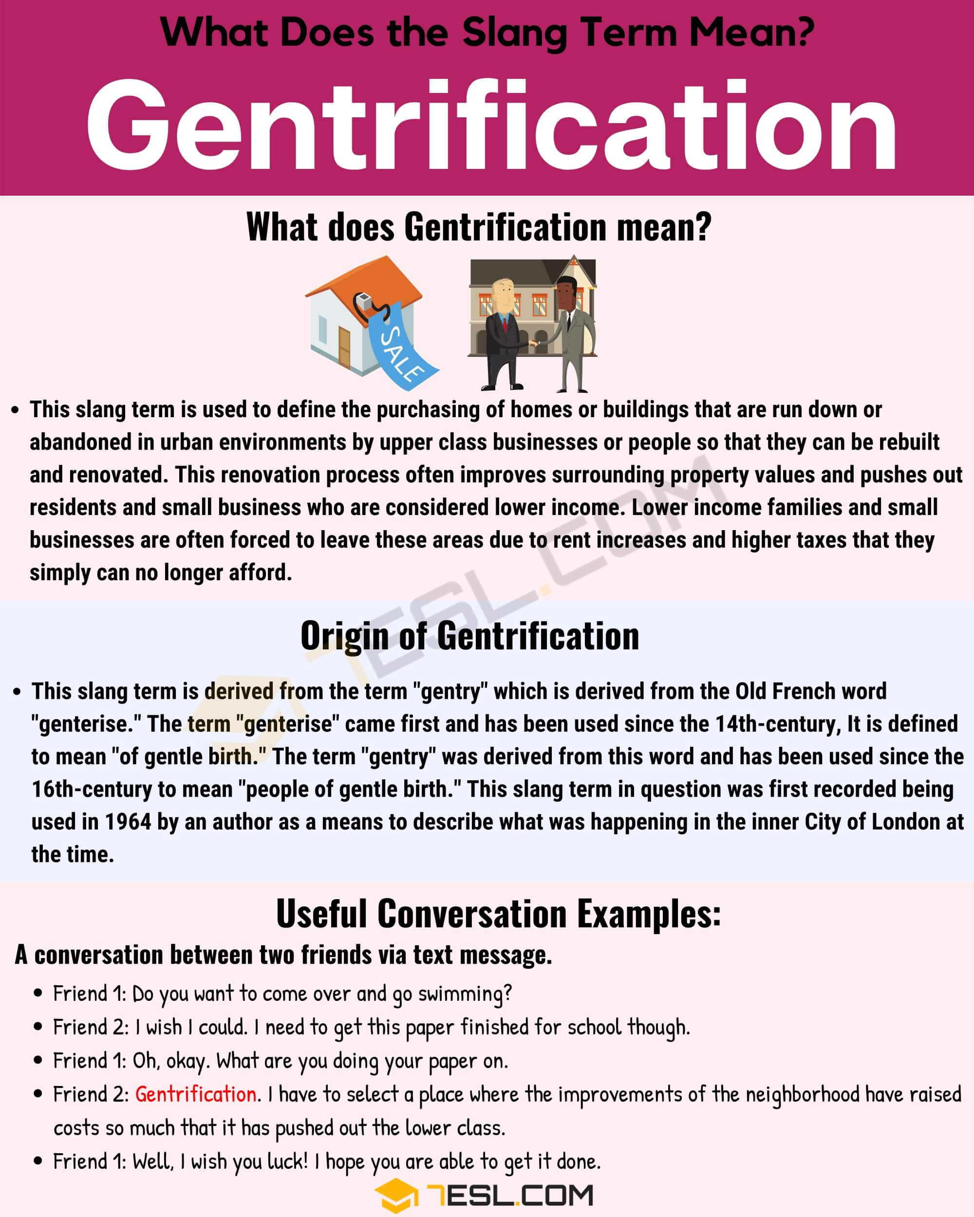 Gentrification Meaning What Does the Useful Term "Gentrification" Mean