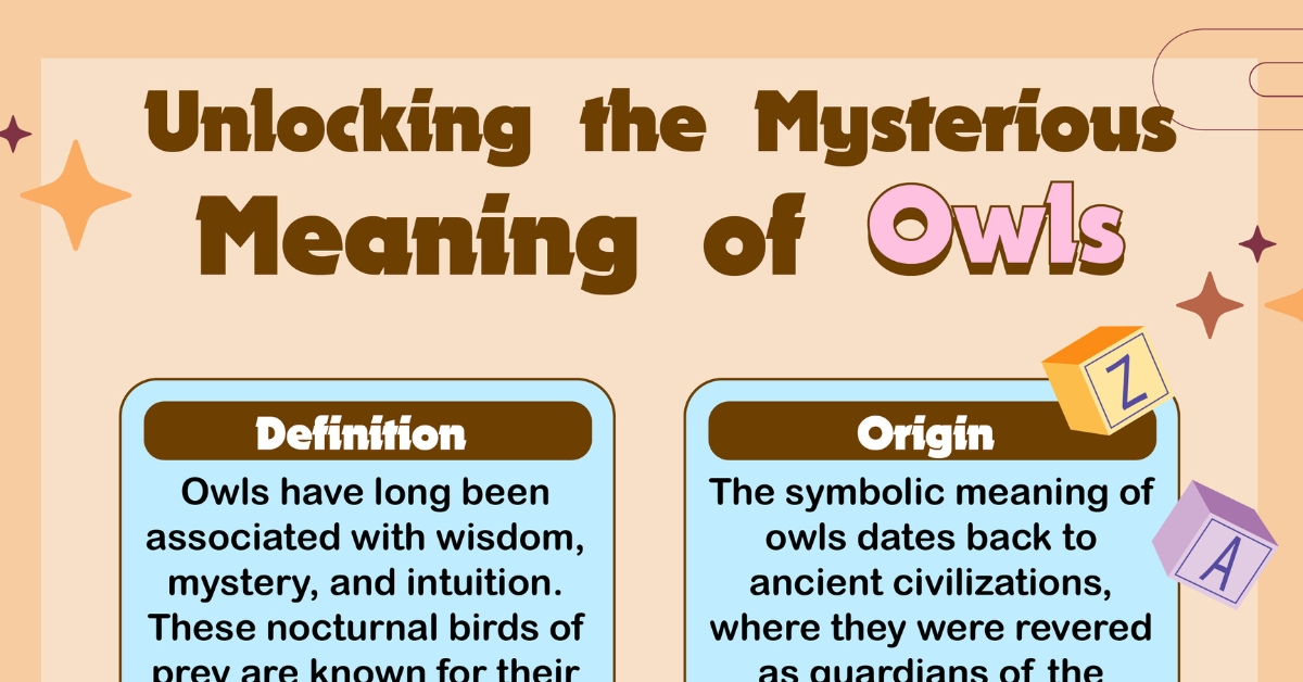 Owl Meaning What Does This Term Describe? • 7ESL
