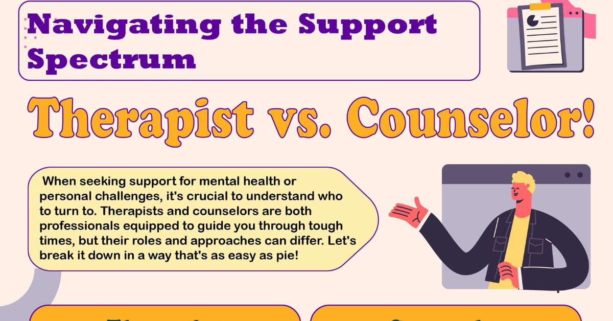 Therapist vs. Counselor What Is the Main Difference? • 7ESL