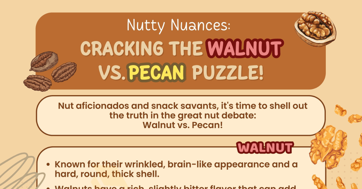 Walnut vs. Pecan Difference between Walnut and Pecan • 7ESL