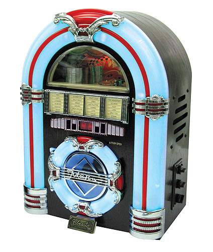 Retro Tabletop Jukebox/CD