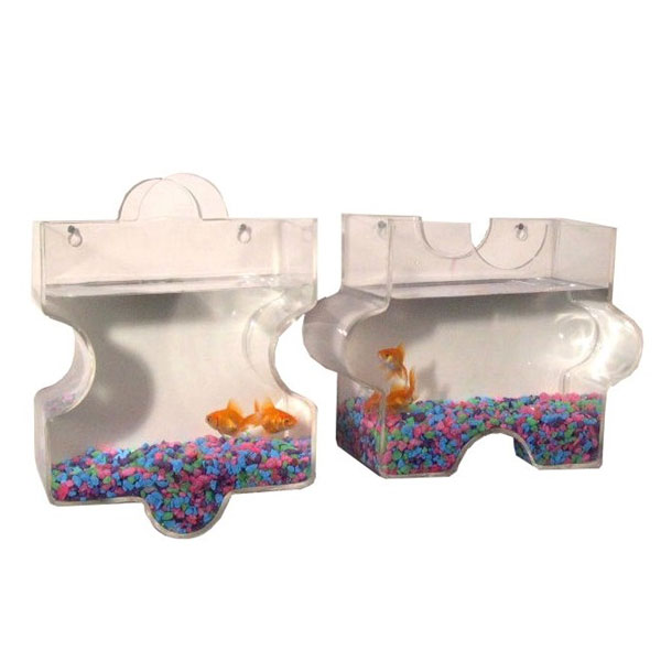 Puzzle Wall Mount Fish Bowls