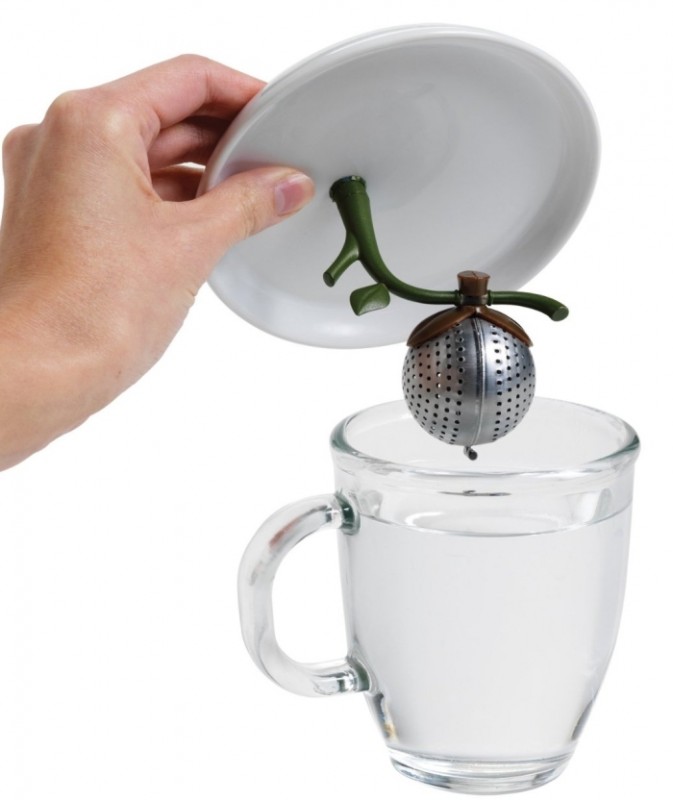 Arta Tea Infuser and Saucer