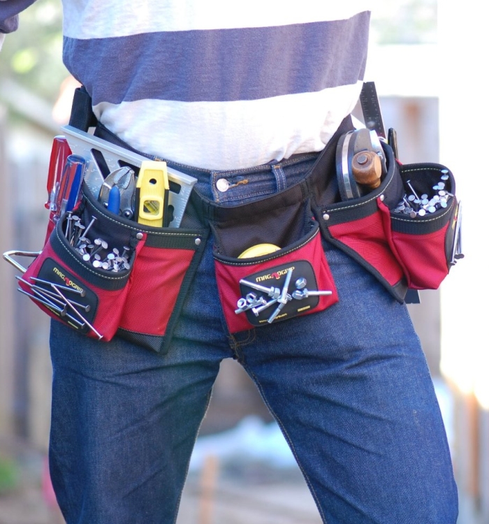 Carpenter’s Tool Belt 7 Gadgets