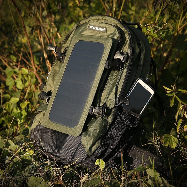 Solar Backpack Solar Panel Bag Solar Charger Backup