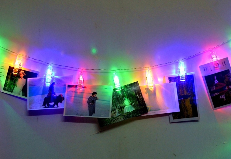 Wall Decorative LED Photo Clips String Fairy Lights