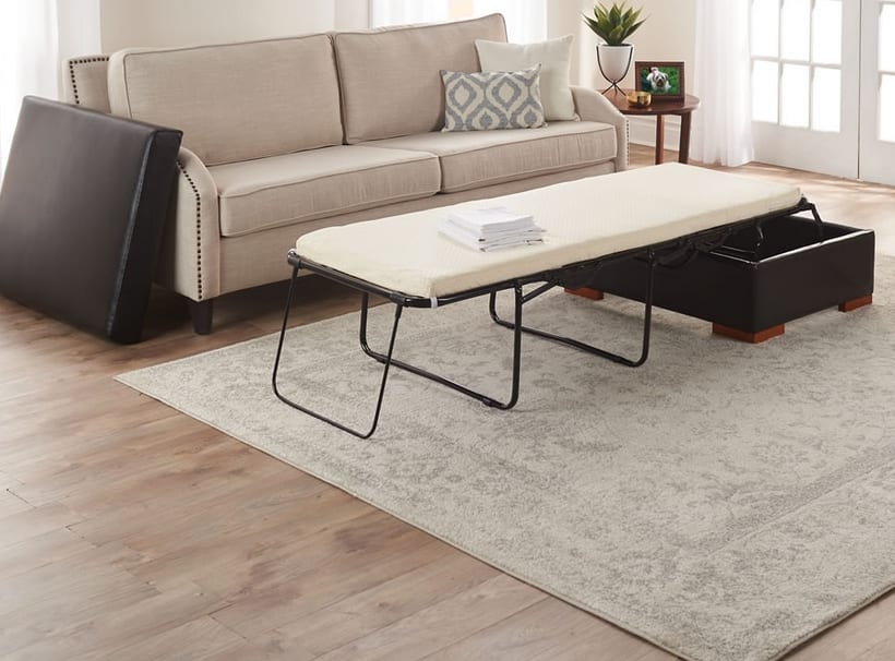 The Convertible Ottoman Guest Bed