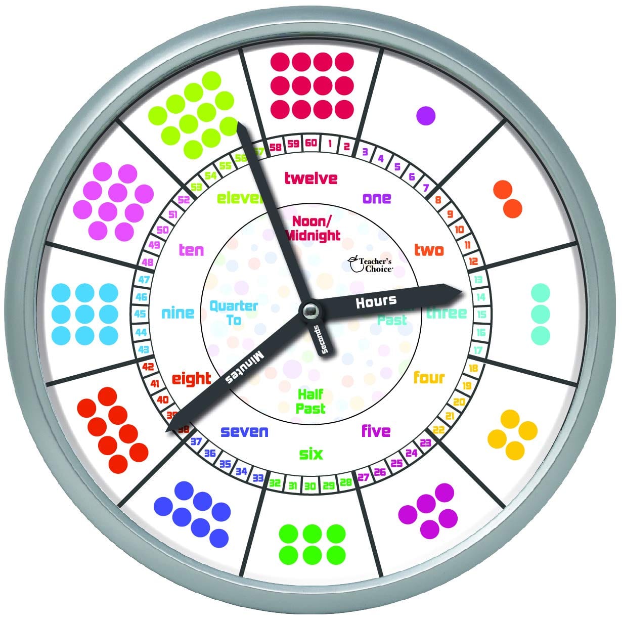 Educational Wall Clock