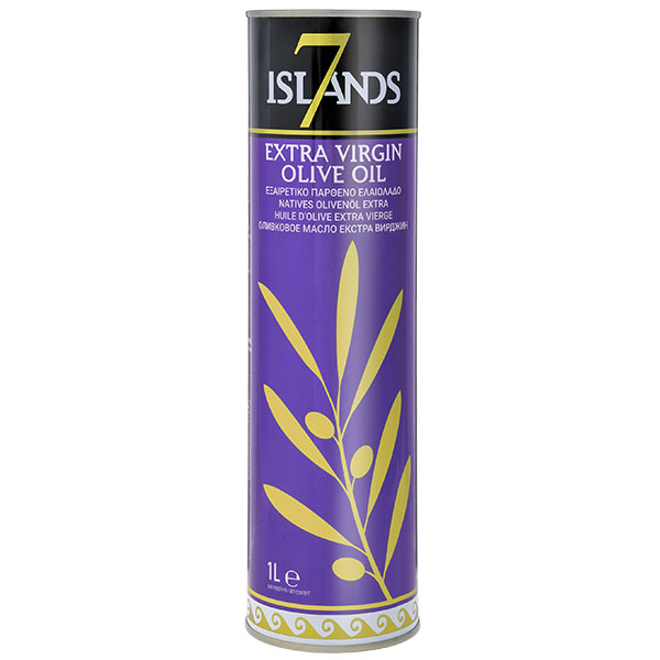 7 Islands EVOO 1L Can container 7Islands