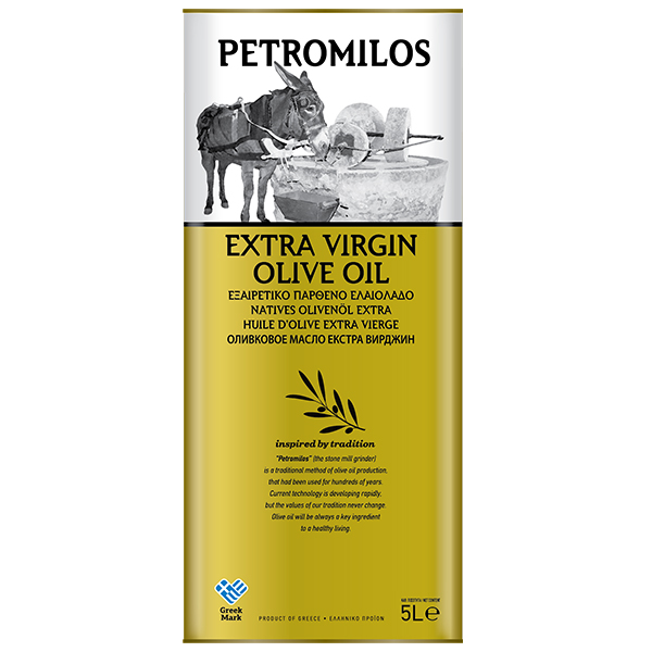 Petromilos EVOO 5L Can container 7Islands