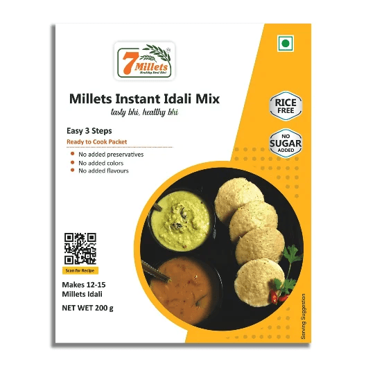 Millet idli Mix (Pack of 2 × 200 gm)