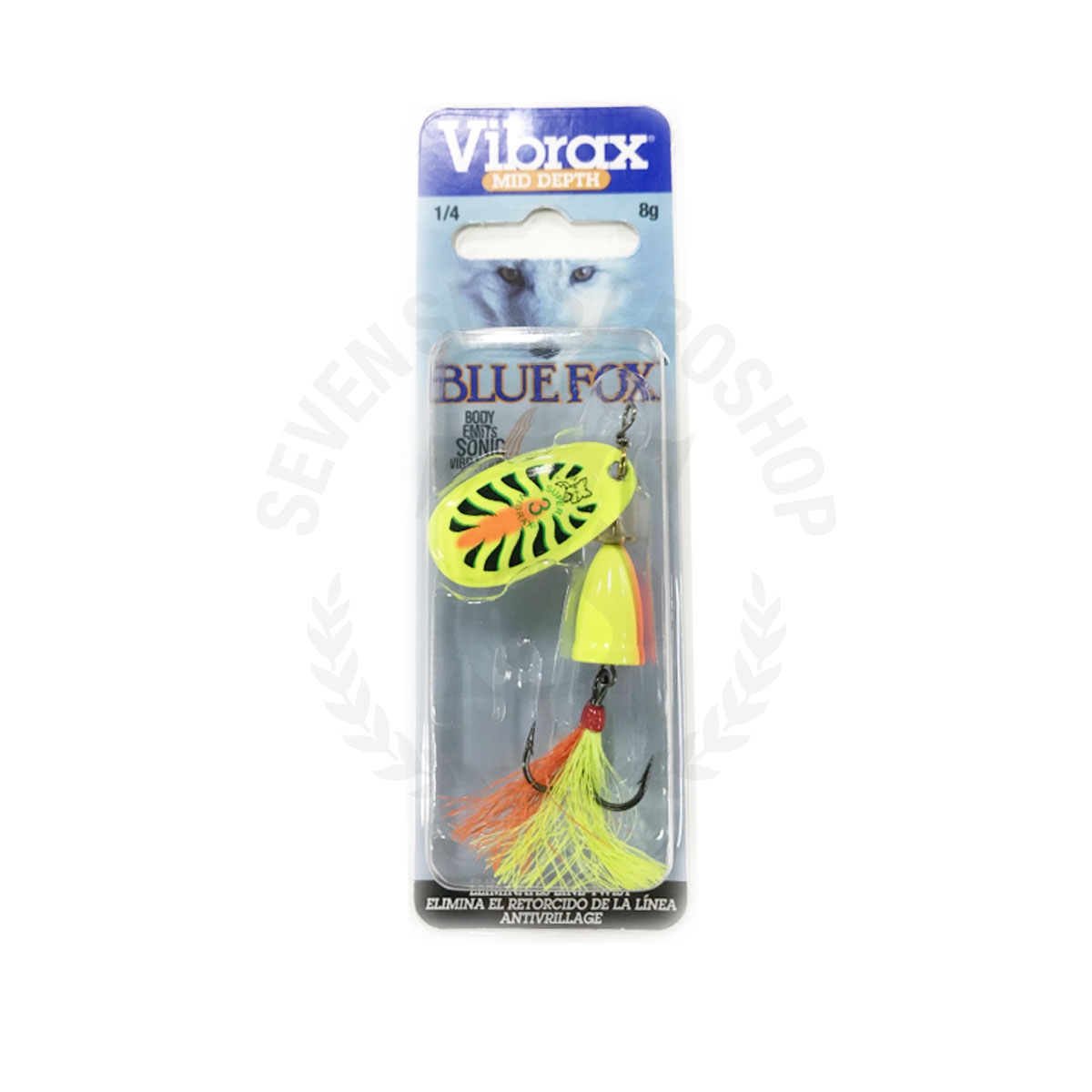 Blue Fox Vibrax BFX3*1/48g FTX*เหยื่อสปินเนอร์เบท 7 SEAS