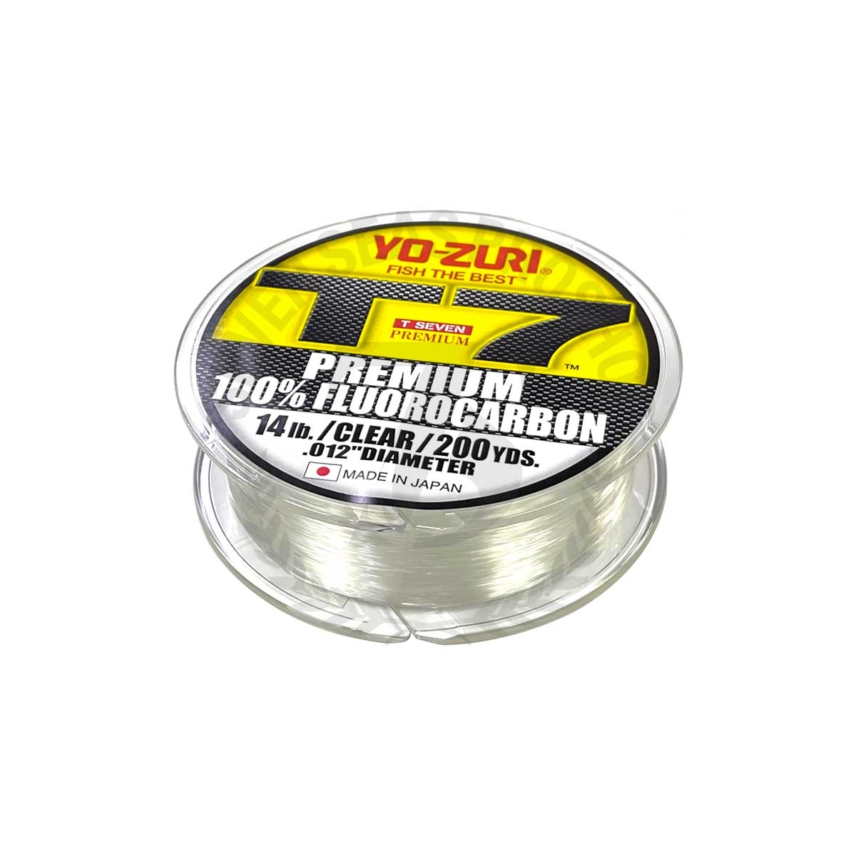 YoZuri T7 Premium 100 Fluorocarbon 200yds R1417CL14lb (Clear) 7