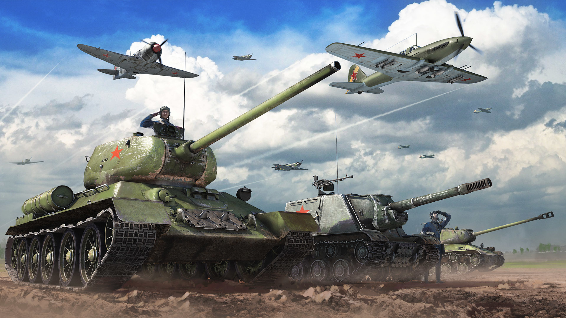 War Thunder (1920x1080) Обои Игры