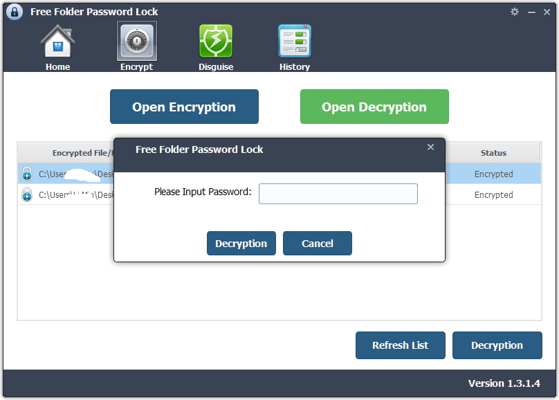 Free Folder Password Lock Password Protect Folders/Files