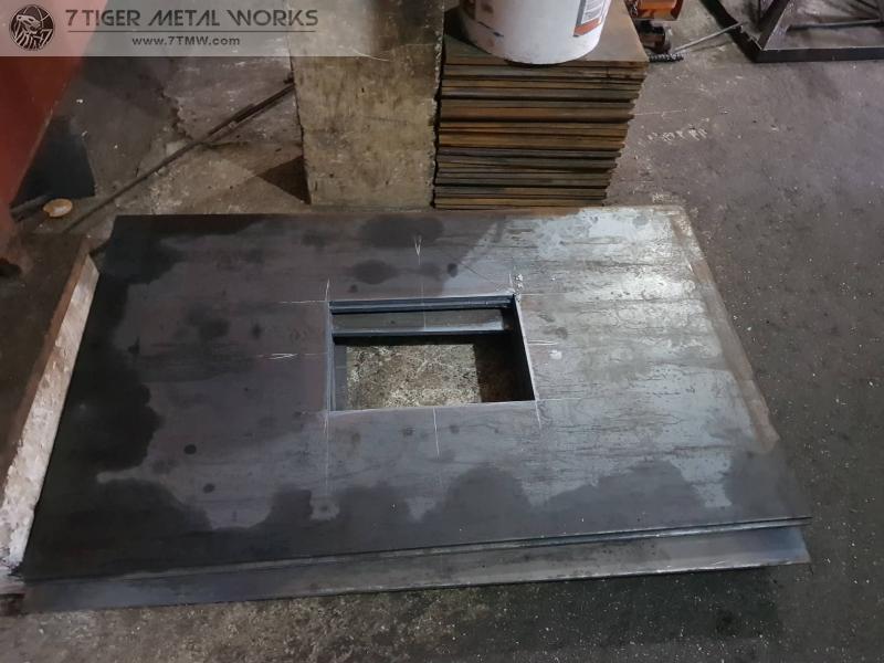 Mild Steel Plate Customized Cutting