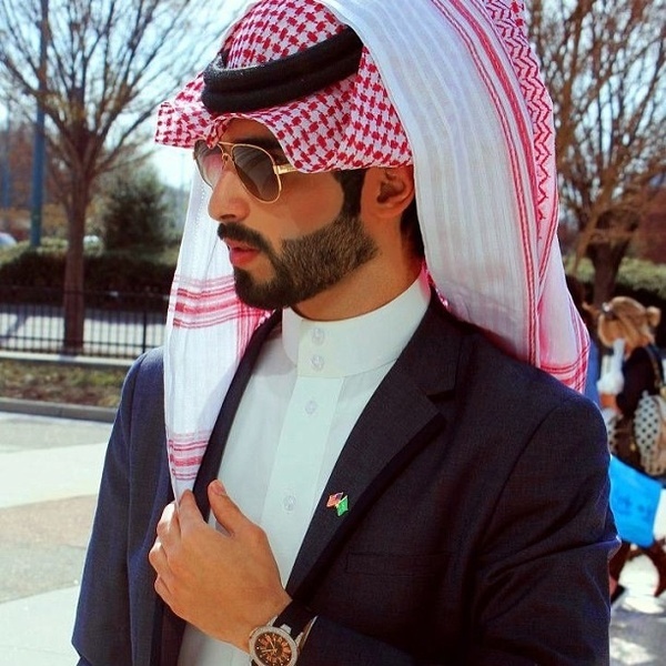 اشكال اللحية الخليجية حزن و الم