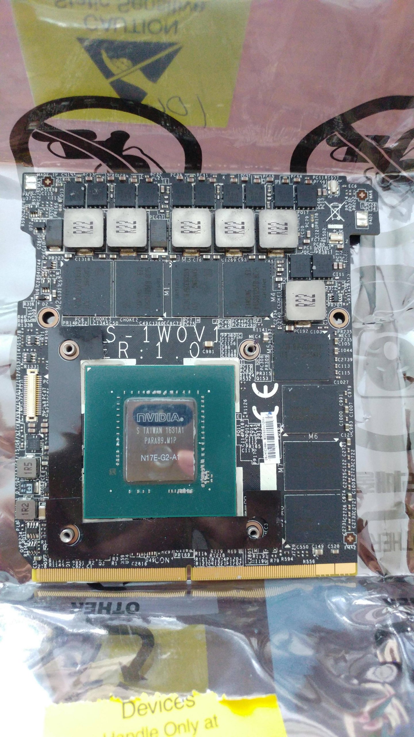 Nvidia GeForce GTX 1070 8GB Mobile MXM 7016672128