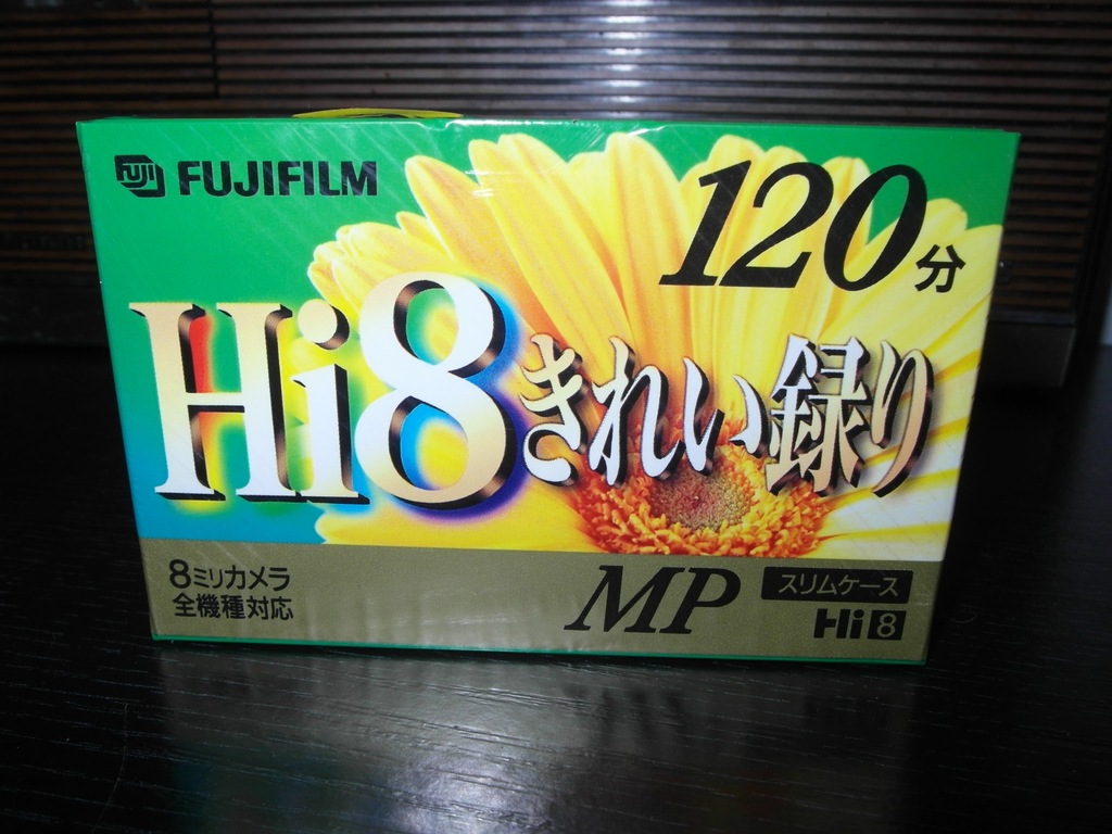 Kaseta FUJIFILM Hi8 MP 120 JAPAN 7314743445 oficjalne archiwum Allegro