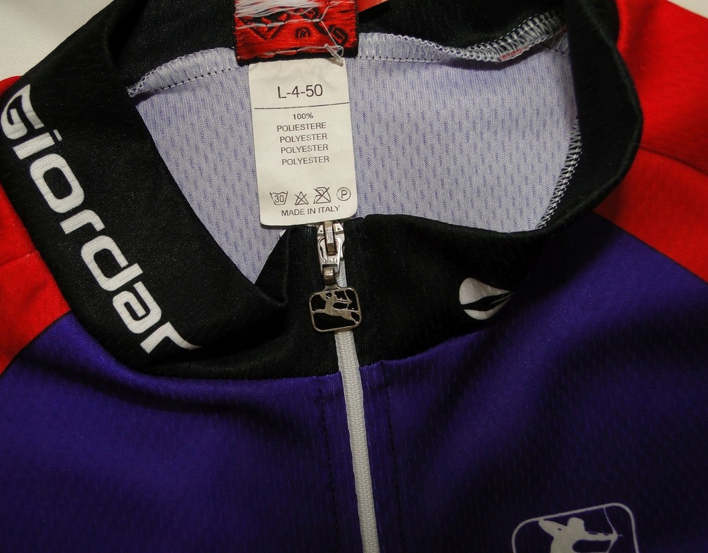 Koszulka GIORDANA Italy Rowerowa Giant Kolarska L 7706860912