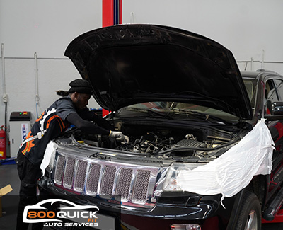 Jeep Grand Cherokee Engine Overheating Repair in Dubai