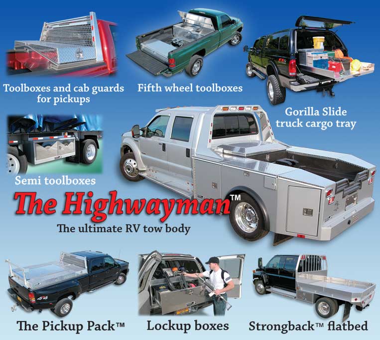 Truck Tool Boxes and Truck Accessories for Pickup Trucks to Semi Trucks