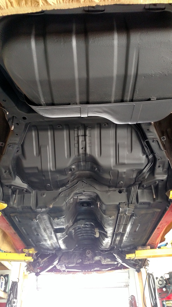 Factory wheel well coating? Supra Forums