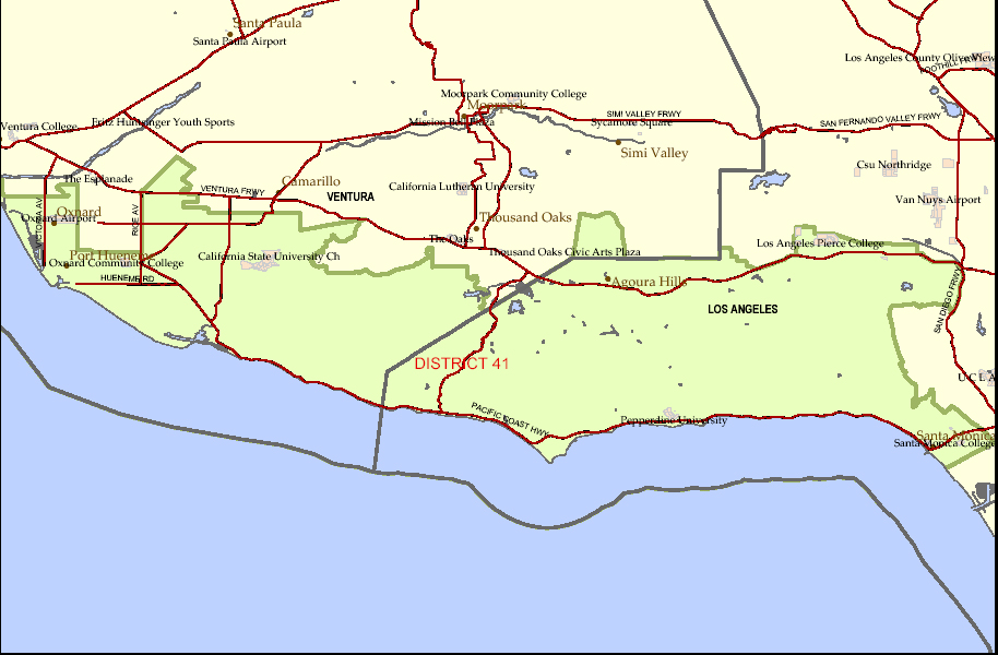 California’s 41st Congressional District CA-41.