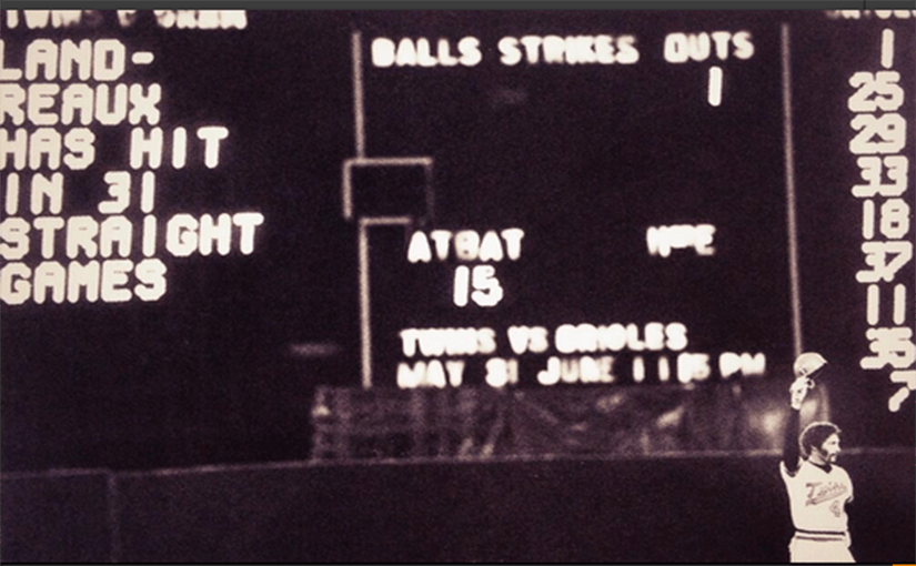 1980's Longest Hitting Streak 1980s Baseball