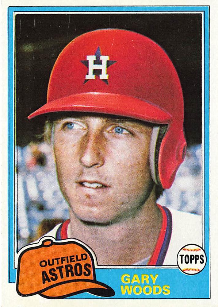 Gary Woods 1980s Baseball