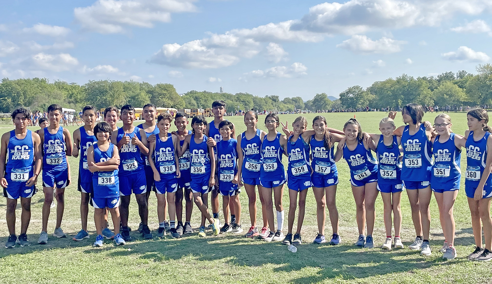 SPORTS Del Rio Middle School cross country teams earn two first place, two second place